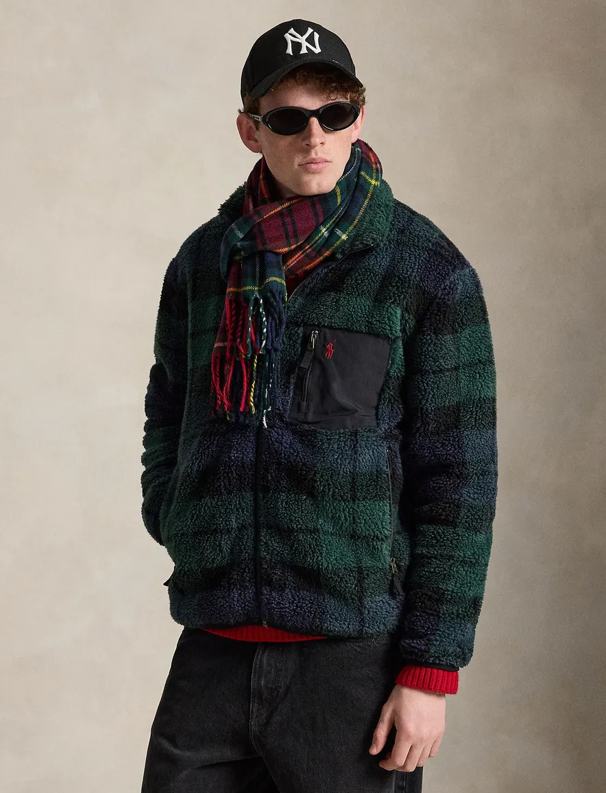 Polo Ralph Lauren bomberjack donkerblauw gevoerd
