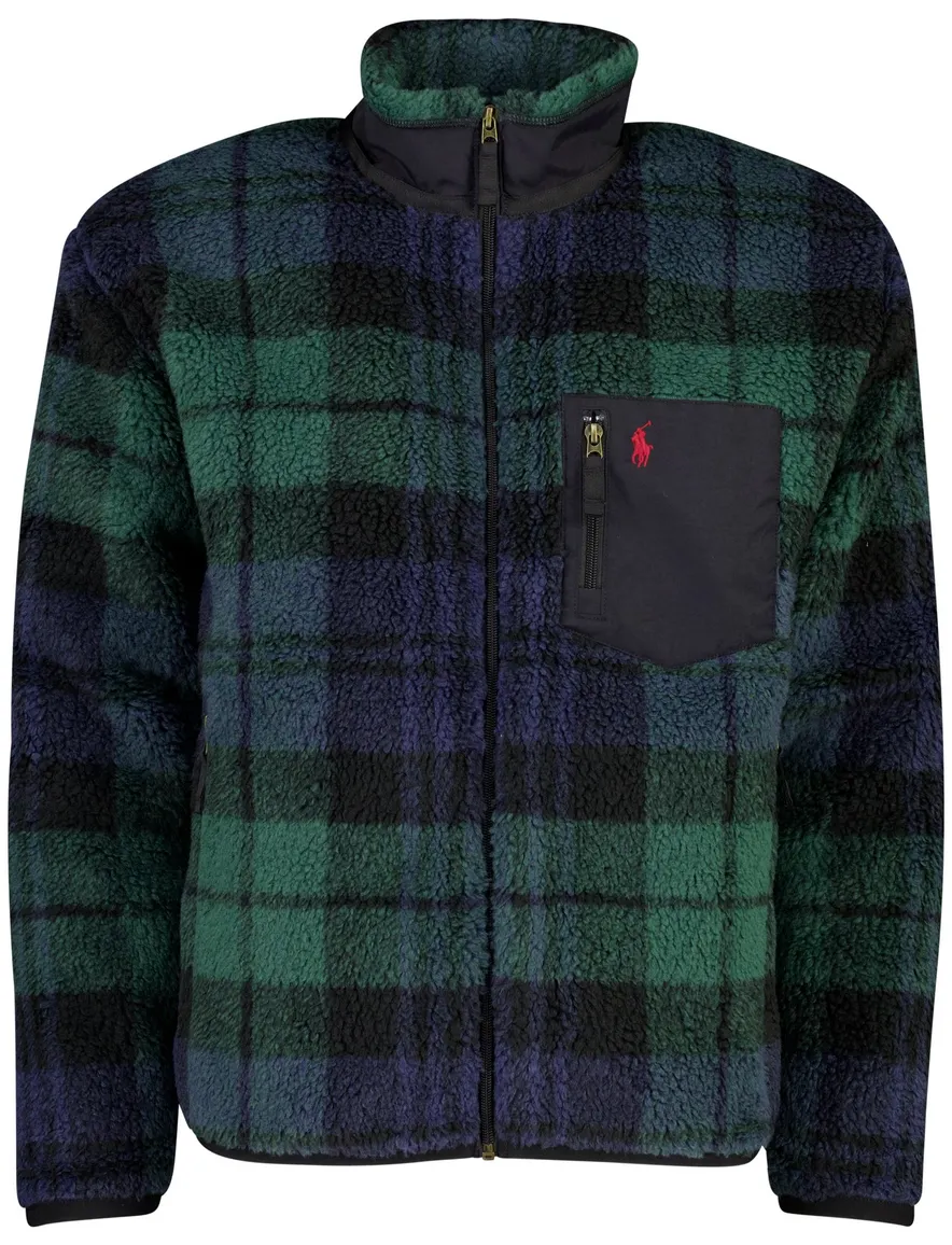 Polo Ralph Lauren bomberjack donkerblauw gevoerd