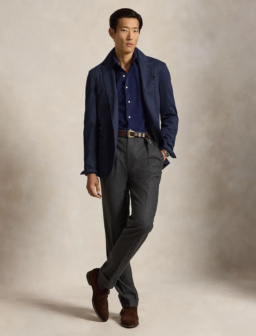 Overhemd Polo Ralph Lauren donkerbl donkerblauw