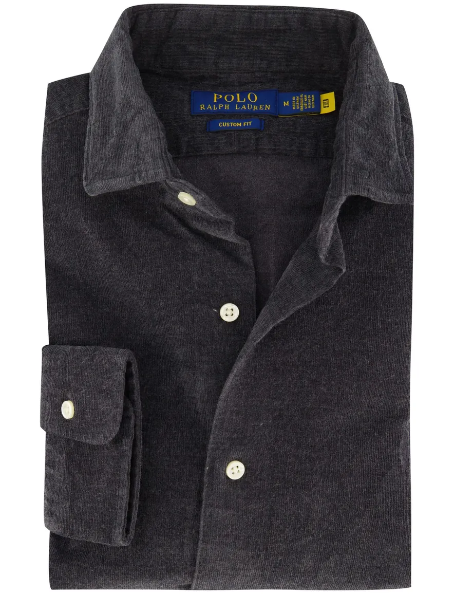 Overhemd Polo Ralph Lauren grijs bruin