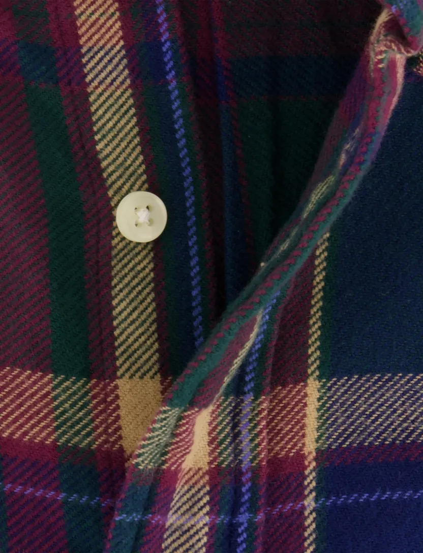 Overhemden Polo Ralph Lauren Custom Fit bordeaux