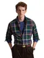 Polo Ralph Lauren Custom Fit flanel overhemd bordeaux geruit