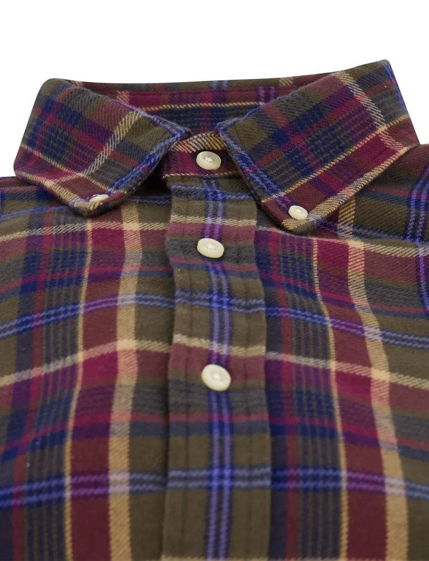 Overhemd Polo Ralph Lauren groen olijfgroen