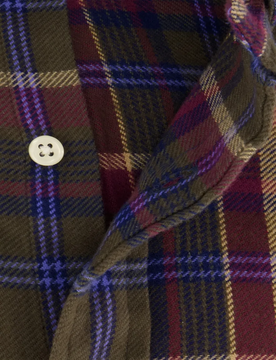Overhemd Polo Ralph Lauren groen olijfgroen