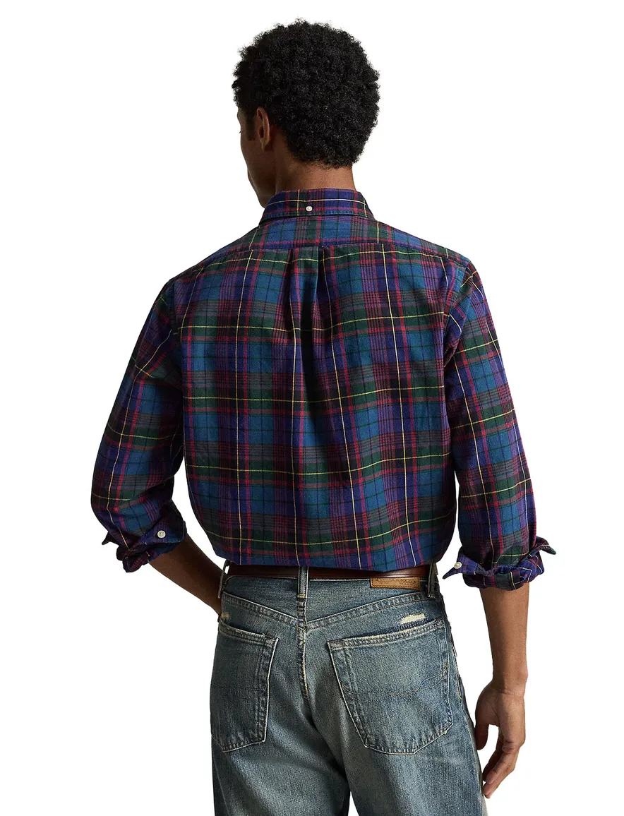 Blauw overhemd Polo Ralph Lauren geruit
