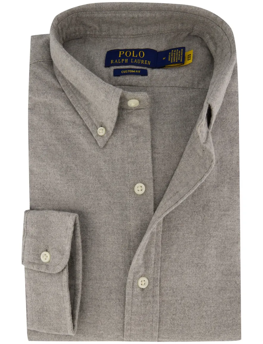 Overhemd Polo Ralph Lauren grijs grijs