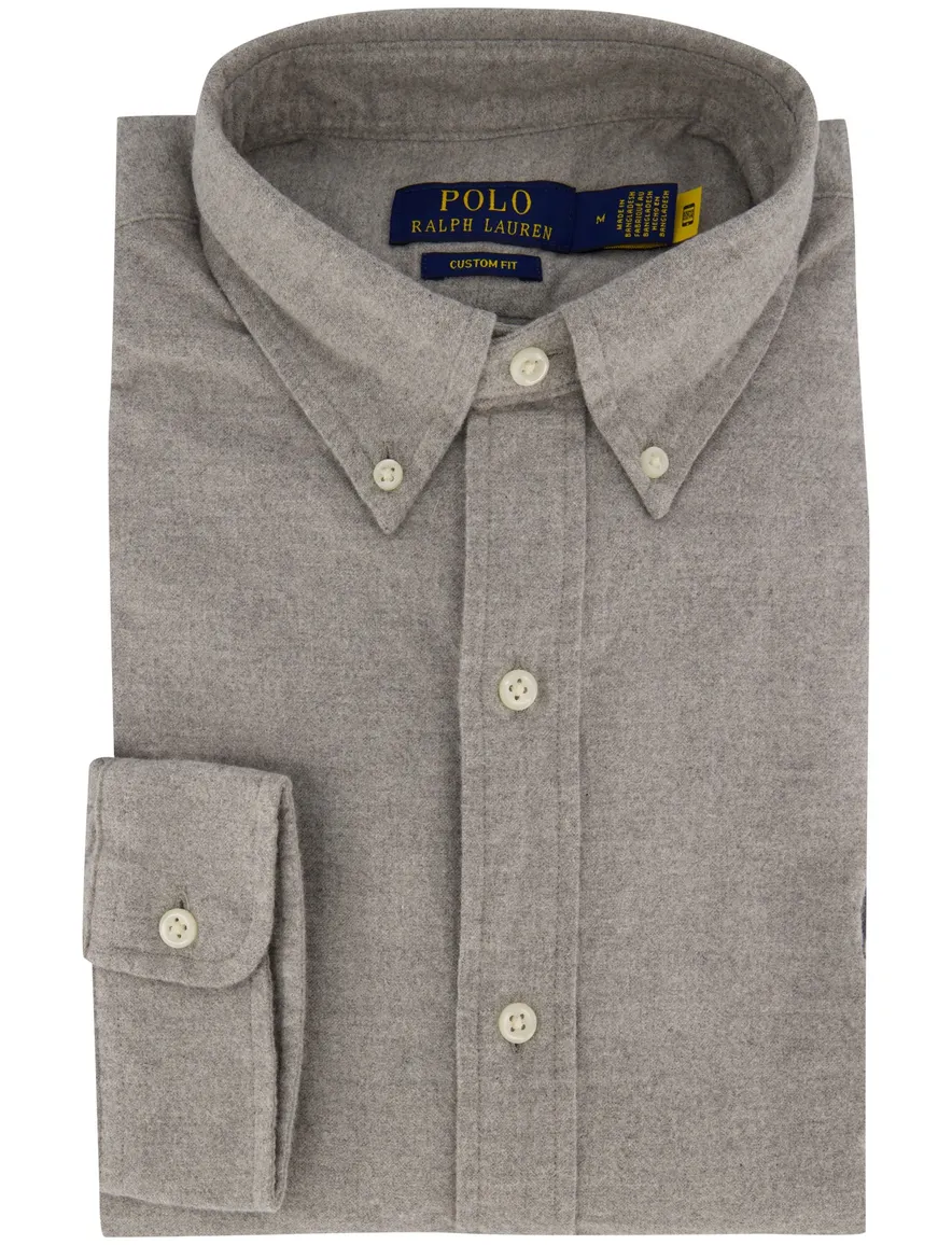 Overhemd Polo Ralph Lauren grijs grijs