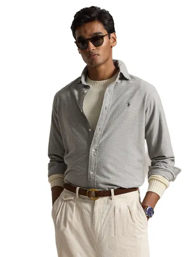 Polo Ralph Lauren Overhemden Polo Ralph Lauren grijs Custom Fit