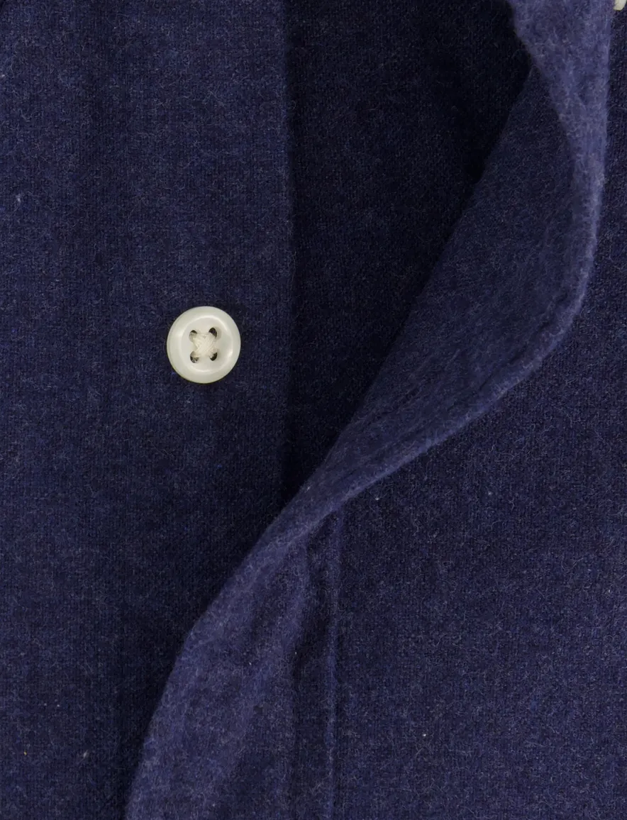 Polo Ralph Lauren Custom Fit overhemd donkerblauw