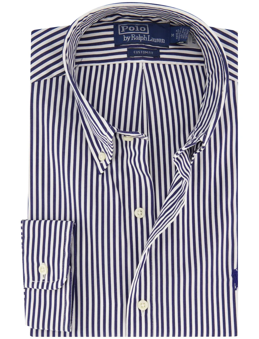 Donkerblauw overhemd Polo Ralph Lauren