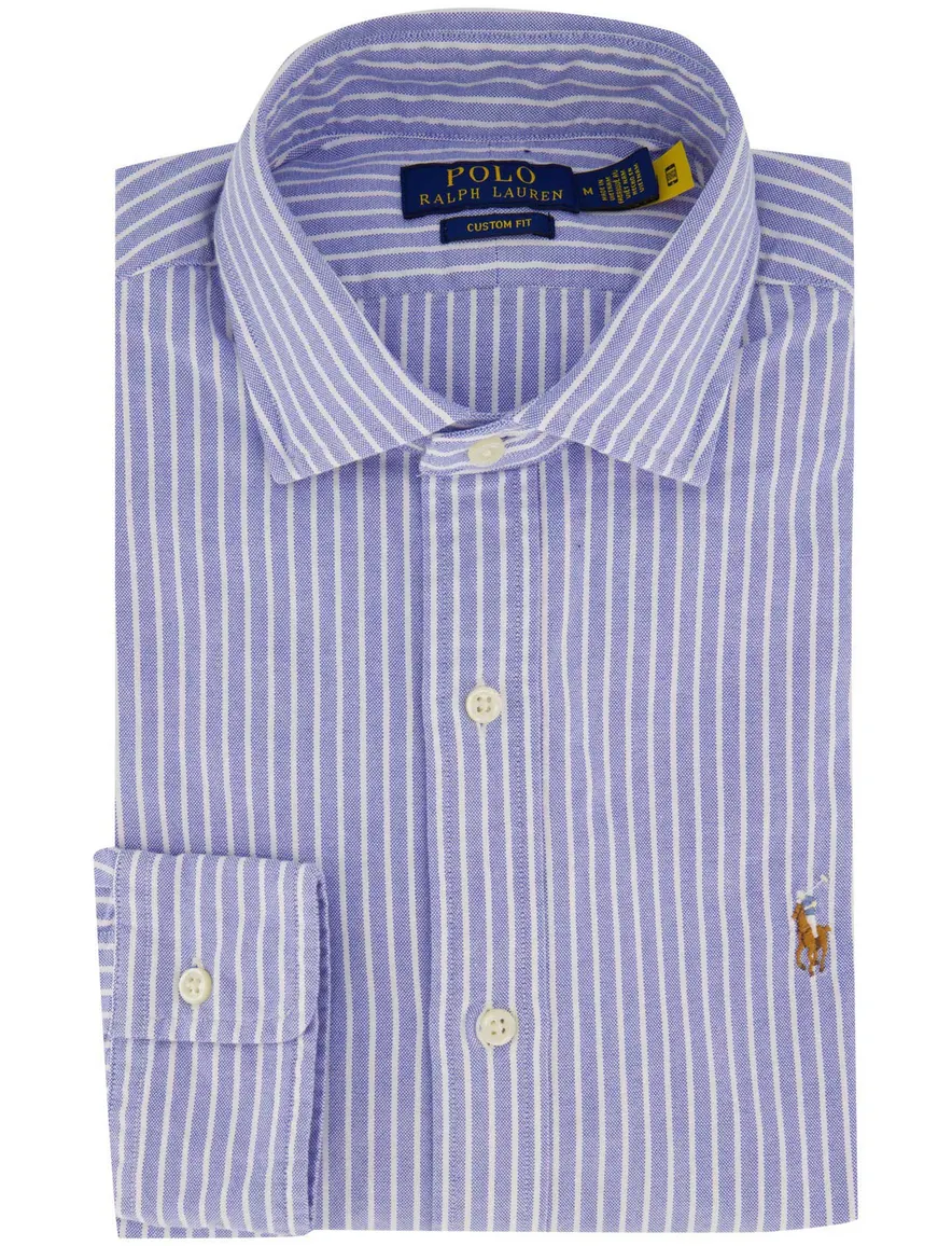 Polo Ralph Lauren Polo Ralph Lauren Custom Fit overhemden lichtbl