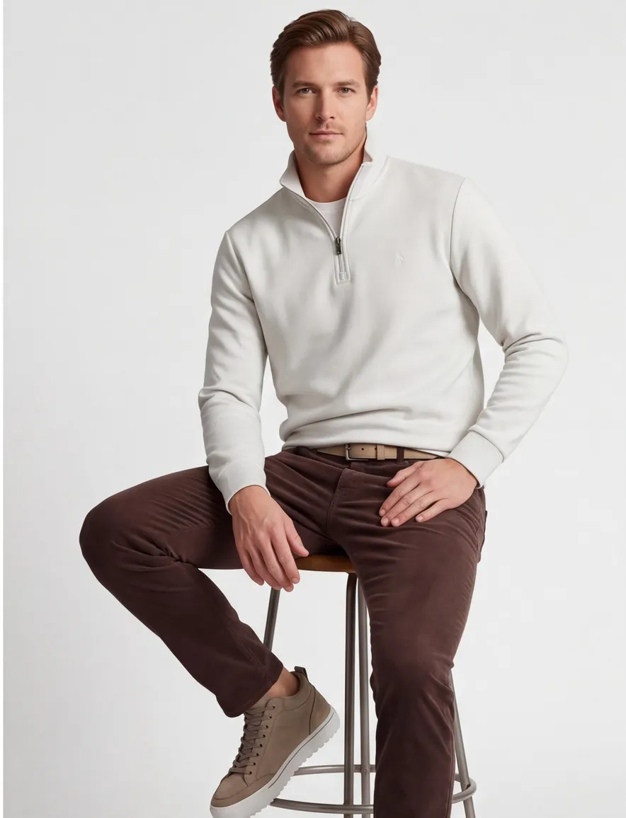 Trui Polo Ralph Lauren creme beige