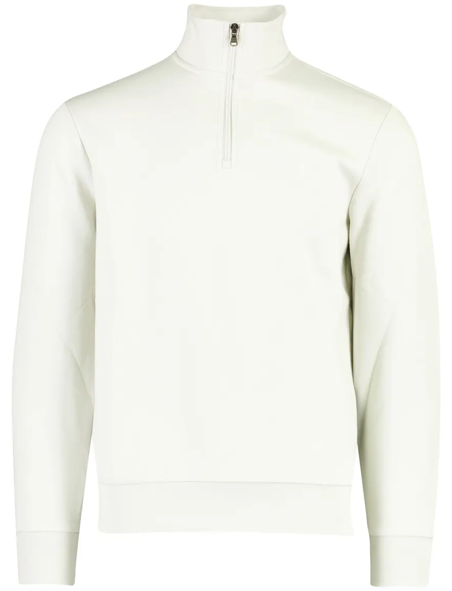 Polo Ralph Lauren Classic Fit half zip trui creme
