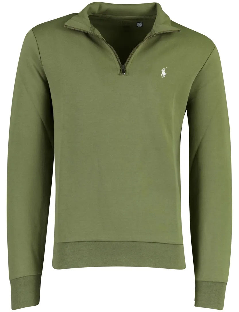 Trui Polo Ralph Lauren Groen half zip