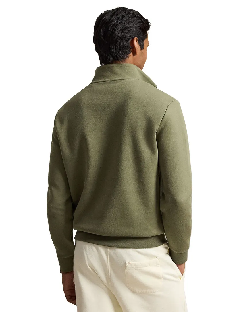 Trui Polo Ralph Lauren Groen half zip