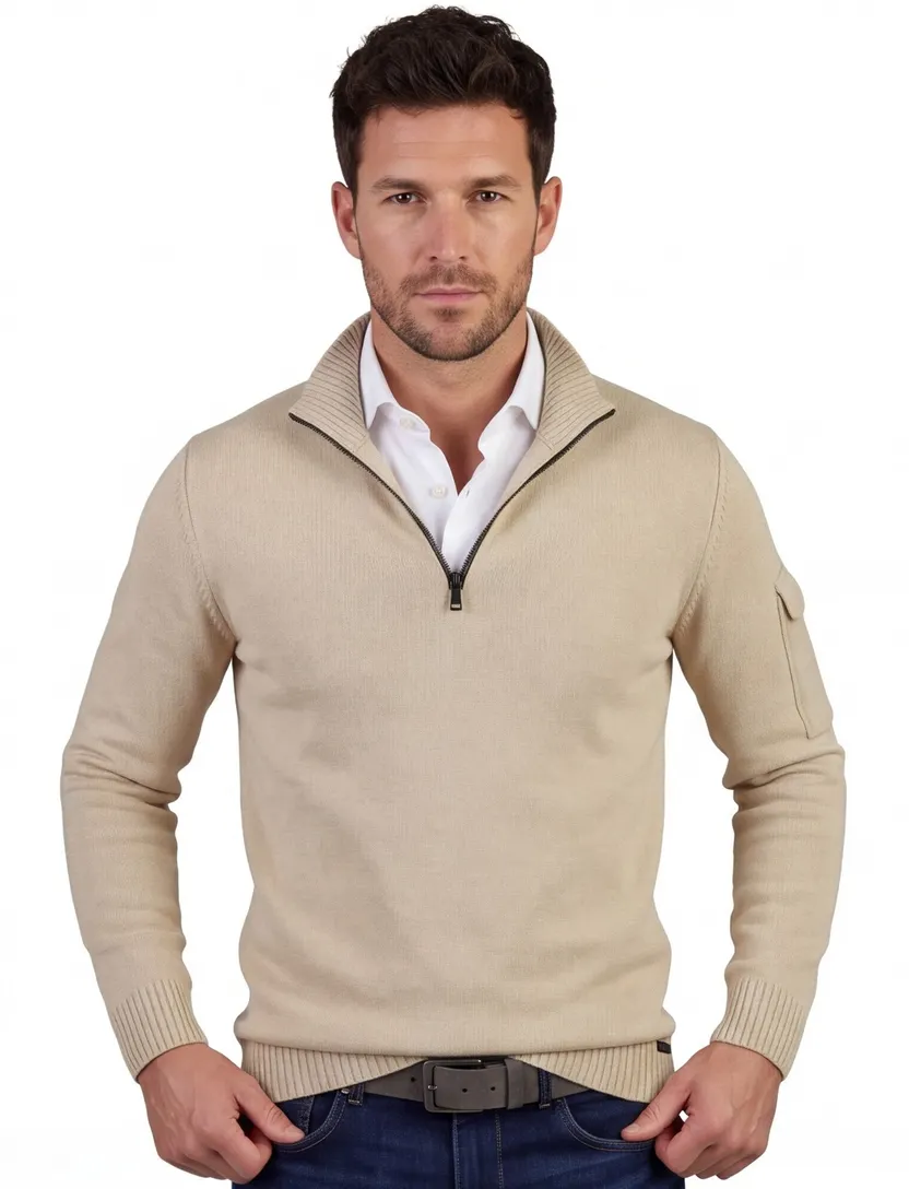 Trui Genti beige