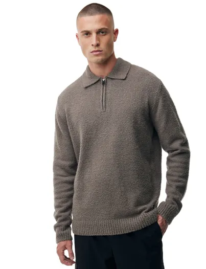 Genti Poloshirt Genti bruin