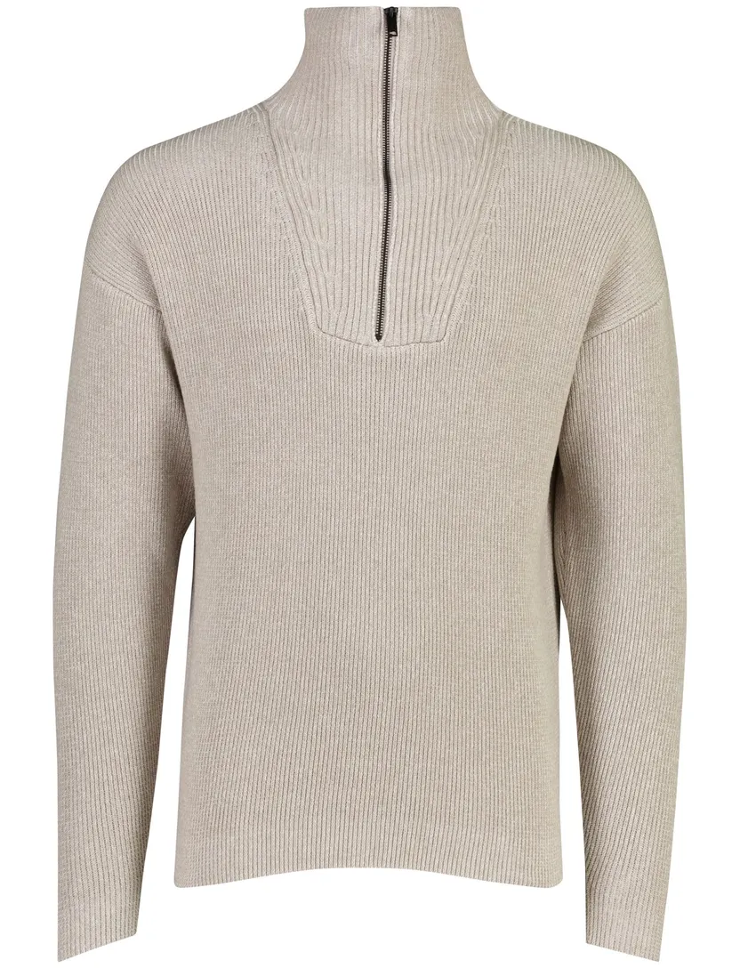 Trui Genti beige gebreid