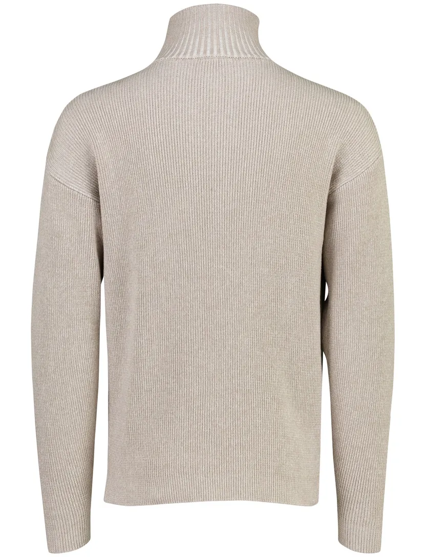 Trui Genti beige gebreid
