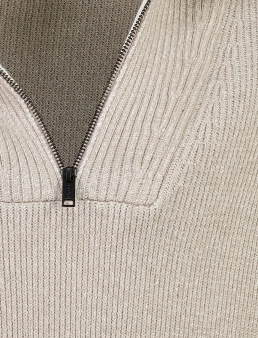 Trui Genti beige gebreid