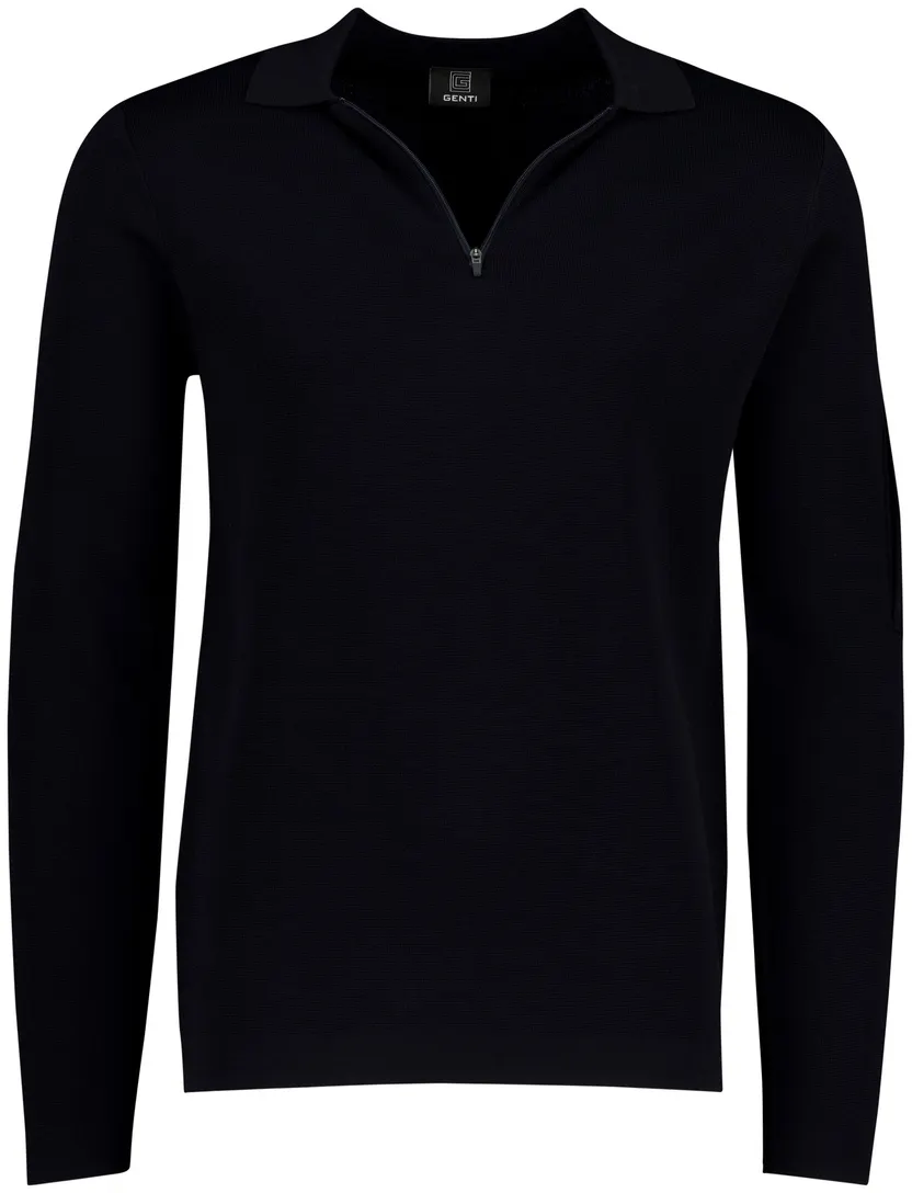 Poloshirt Genti donkerblauw