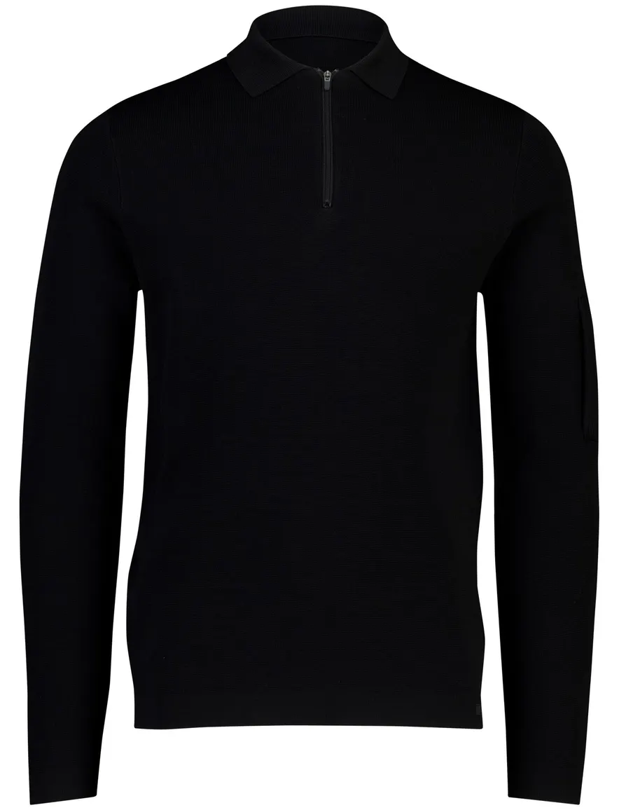 Poloshirt Genti zwart zwart