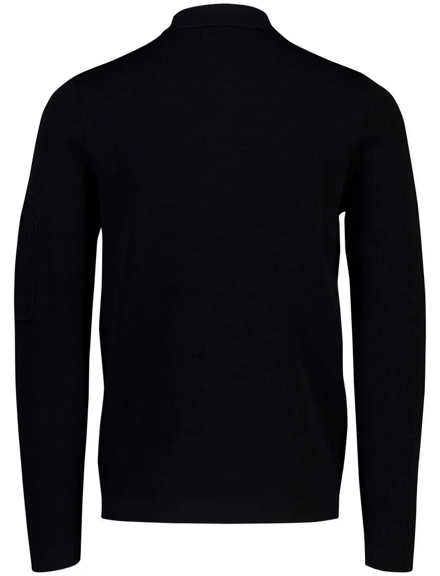 Poloshirt Genti zwart zwart