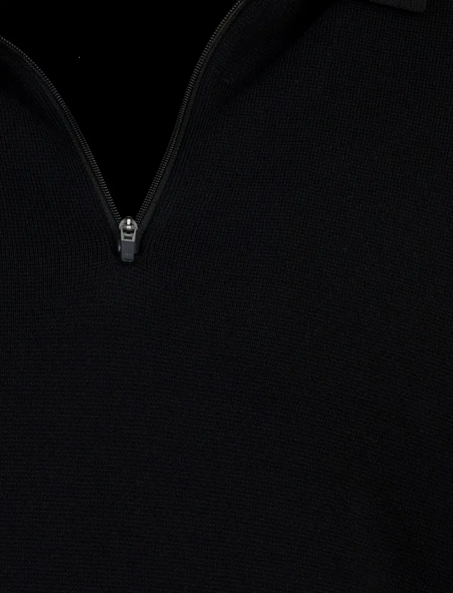 Genti poloshirt zwart