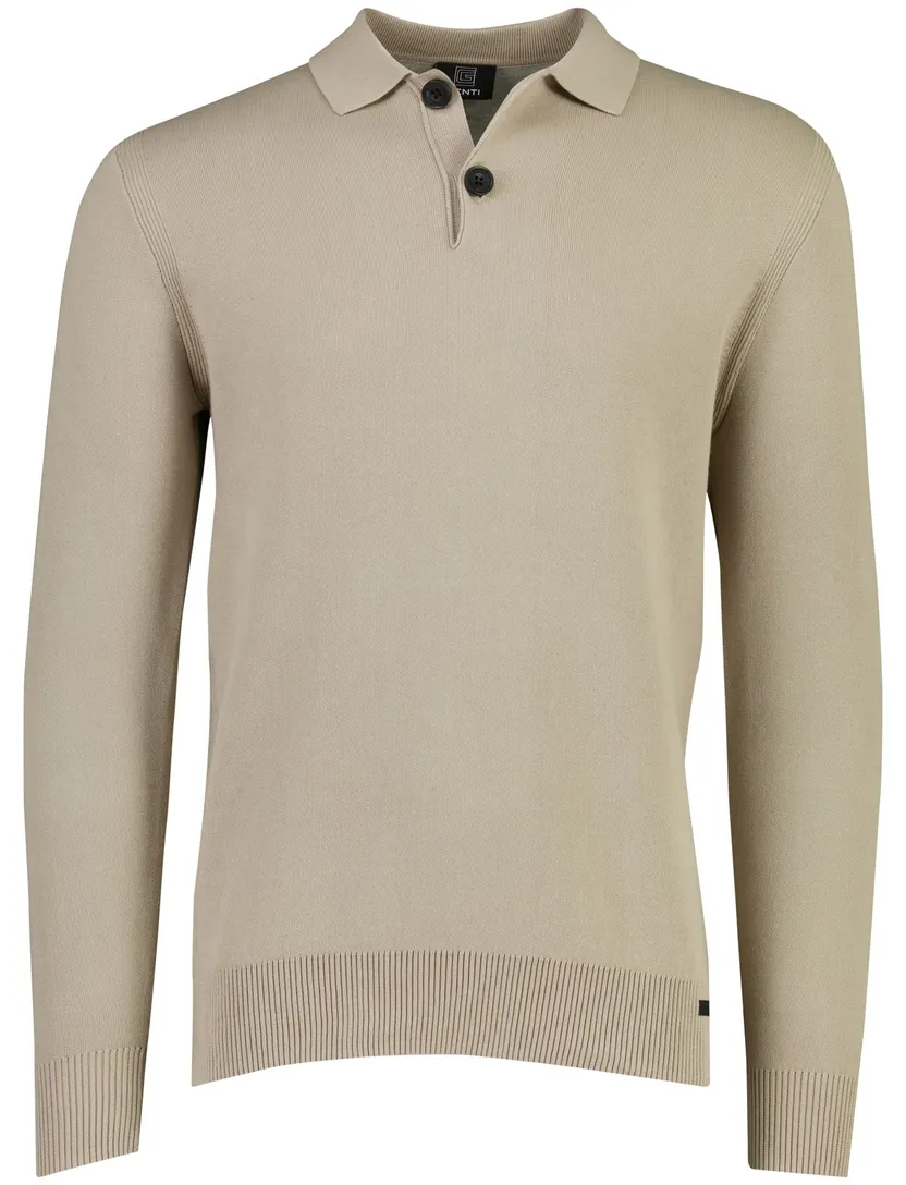 Poloshirt Genti beige katoen