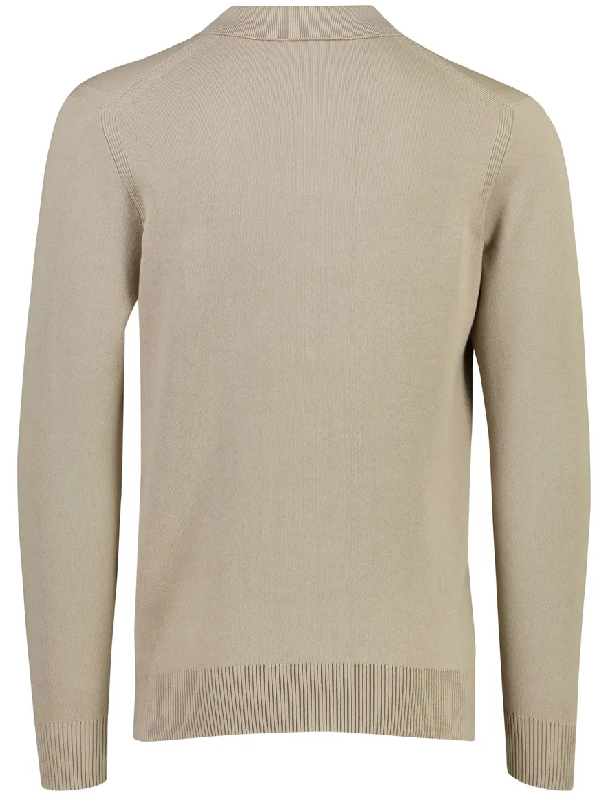 Poloshirt Genti beige bruin