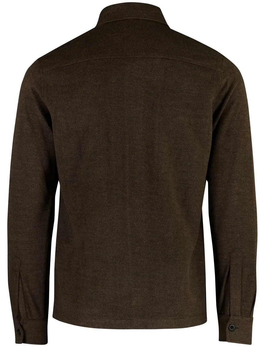 Overshirt Genti bruin bruin
