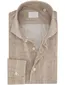 Overhemd Xacus Active beige visgraatmotief