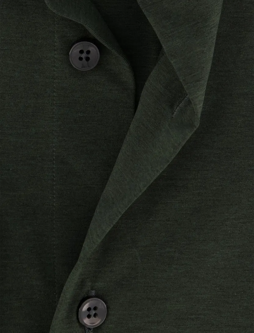 Overhemd Xacus Active donkergroen stretch