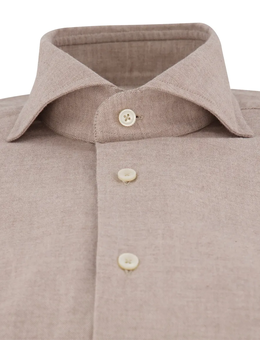 Overhemd Xacus beige