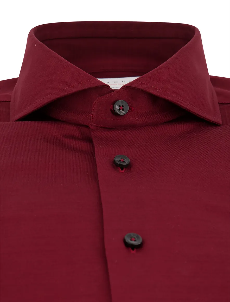 Bordeaux overhemd Xacus jersey