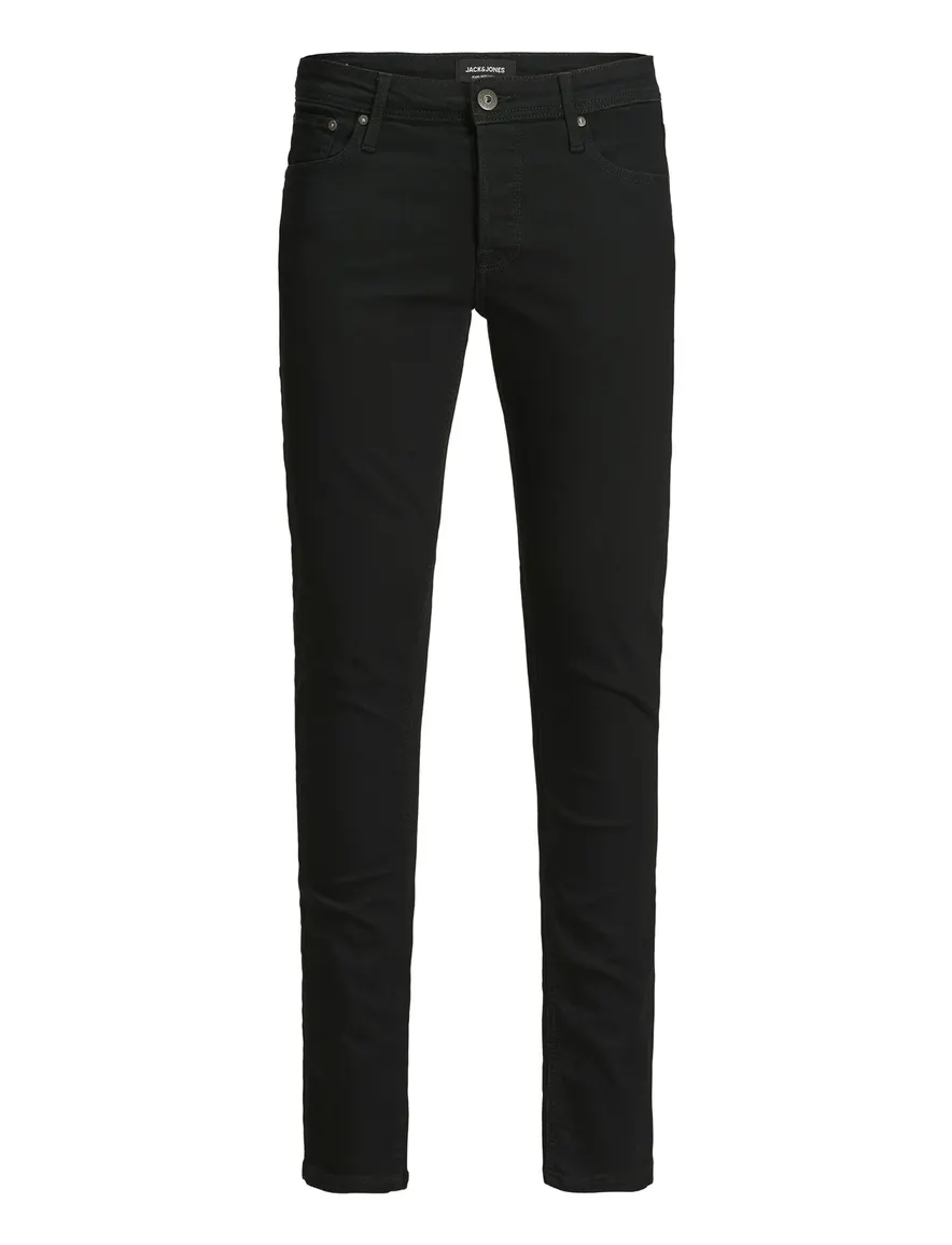 Jack & Jones 5-pocket broek zwart slim fit