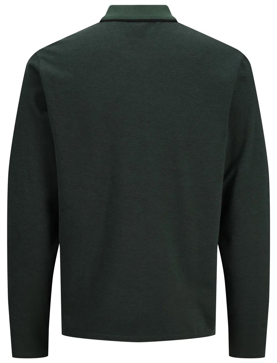 Jack & Jones Regular Fit poloshirt donkergroen