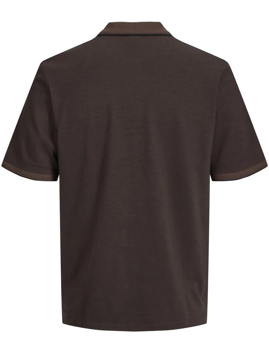 Bruin poloshirt Jack & Jones Regular Fit