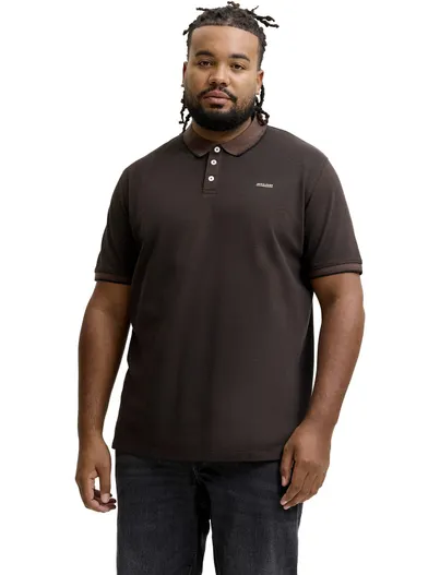 Jack & Jones Jack & Jones Regular Fit poloshirt bruin