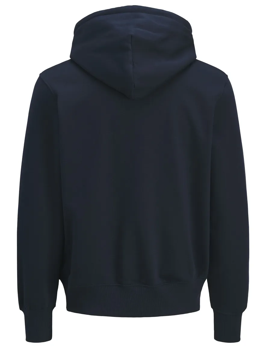 Donkerblauwe hoodie Jack & Jones Regular Fit