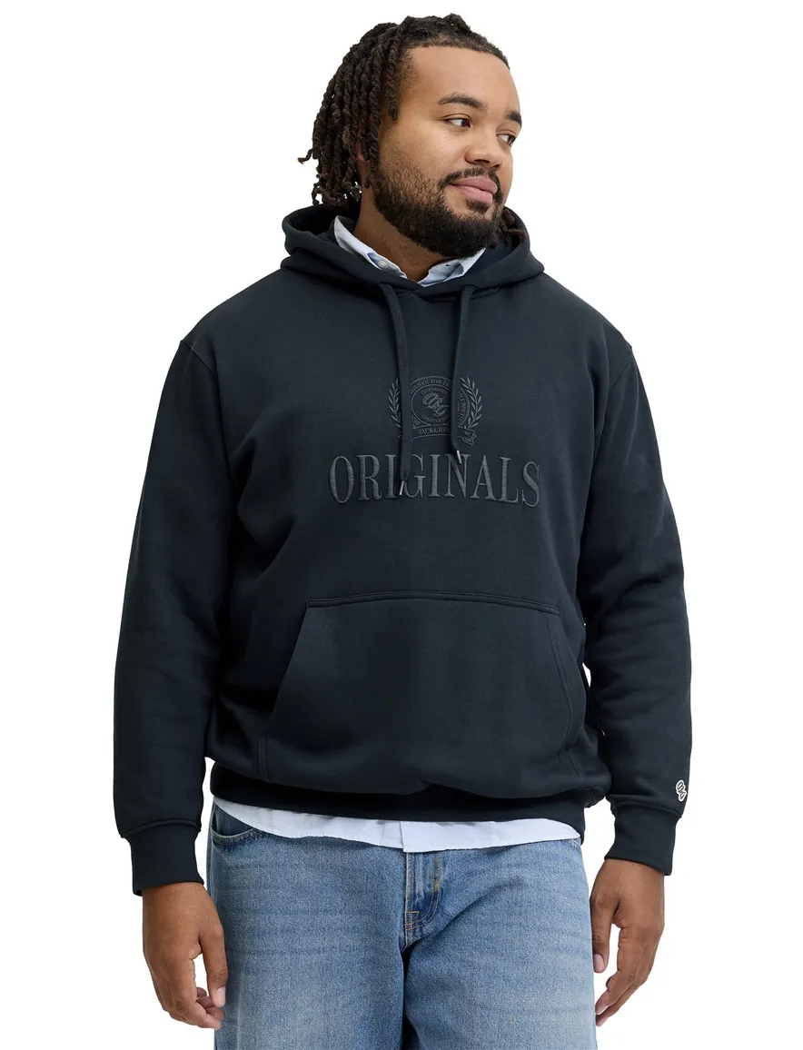 Donkerblauwe hoodie Jack & Jones Regular Fit