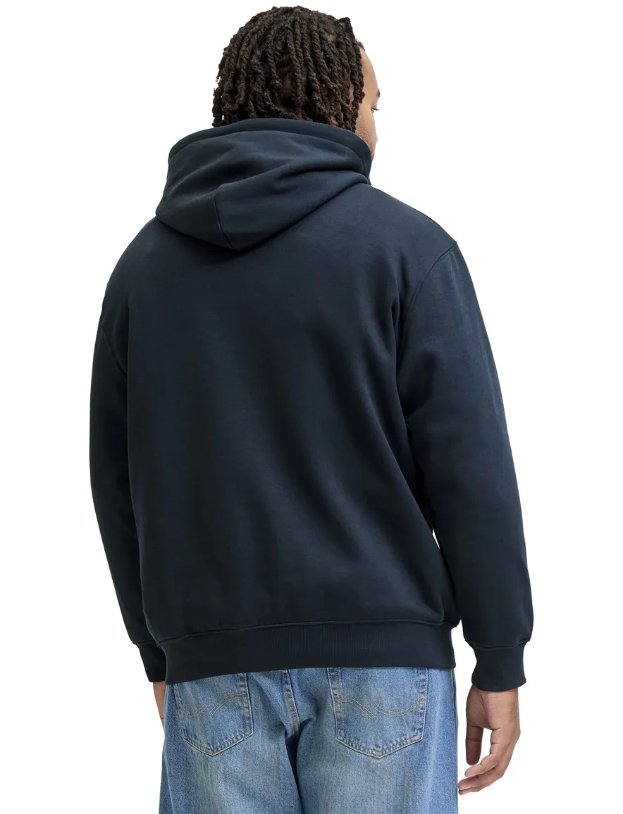 Donkerblauwe hoodie Jack & Jones Regular Fit