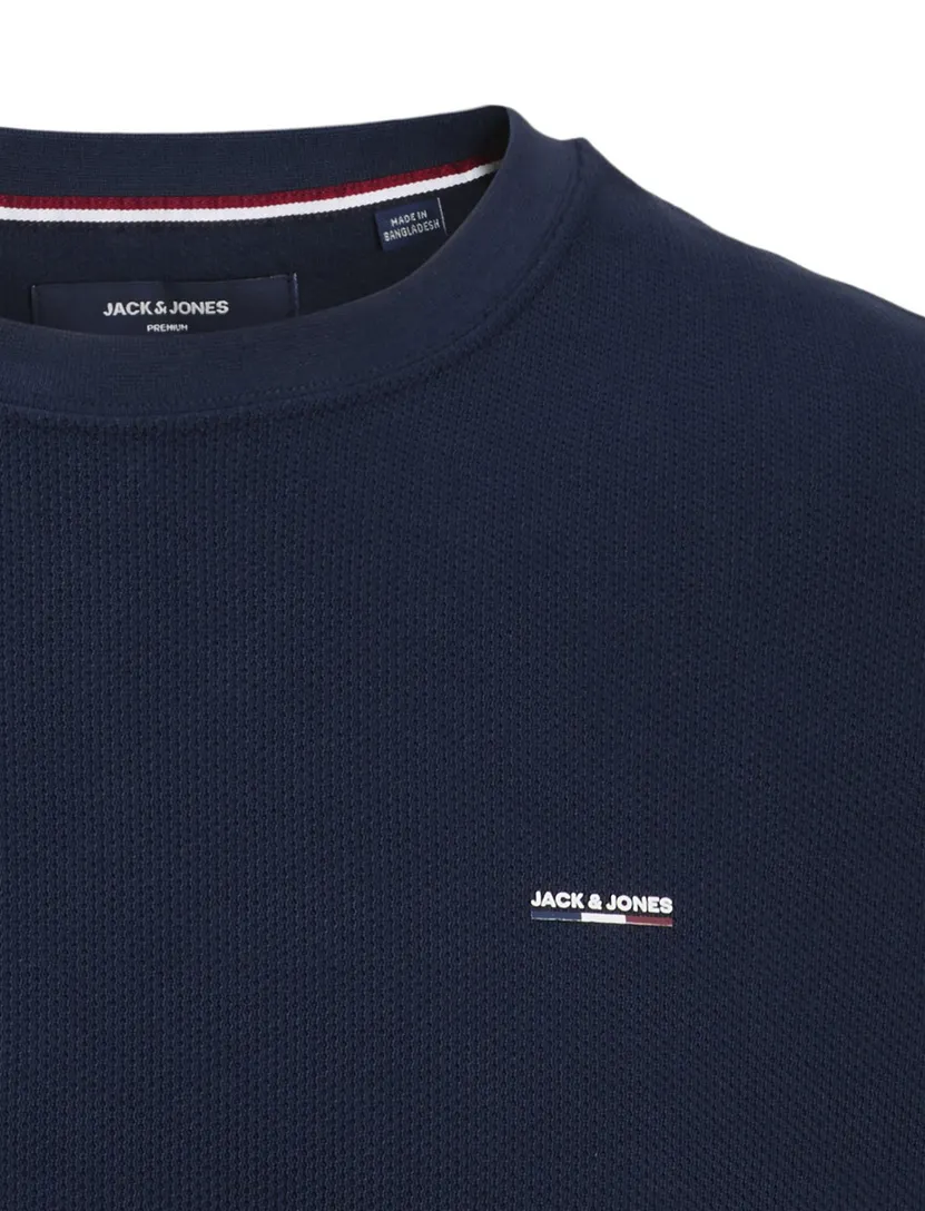 Trui Jack & Jones Regular Fit donkerblauw