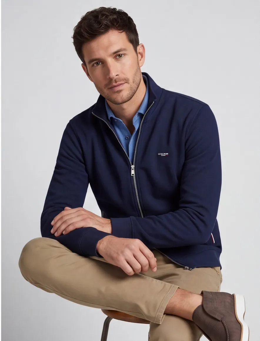 Jack & Jones Vest donkerblauw