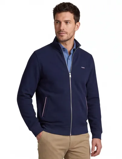 Jack & Jones Vest Jack & Jones Regular Fit donkerblauw