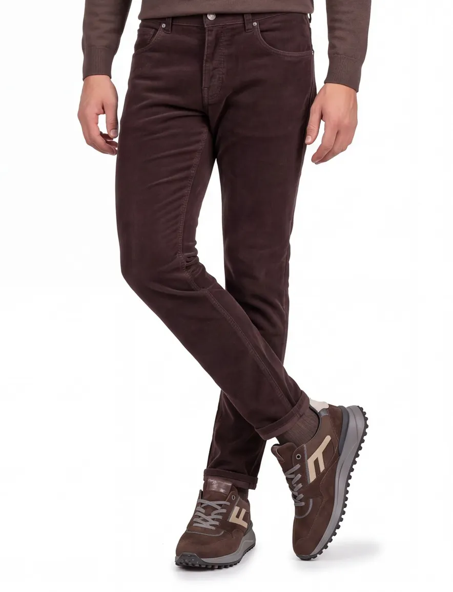 Schoenen Floris van Bommel bruin SFM-10139-21-02-DarkBrown