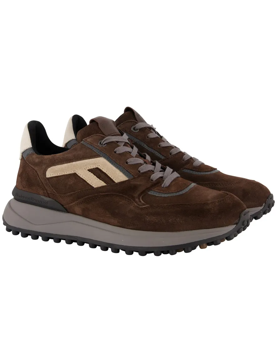 Schoenen Floris van Bommel bruin SFM-10139-21-02-DarkBrown