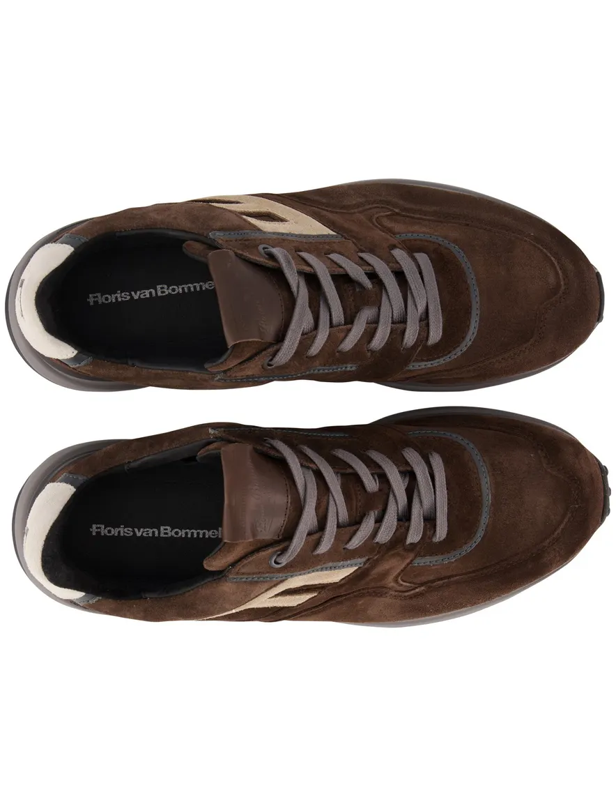Schoenen Floris van Bommel bruin SFM-10139-21-02-DarkBrown