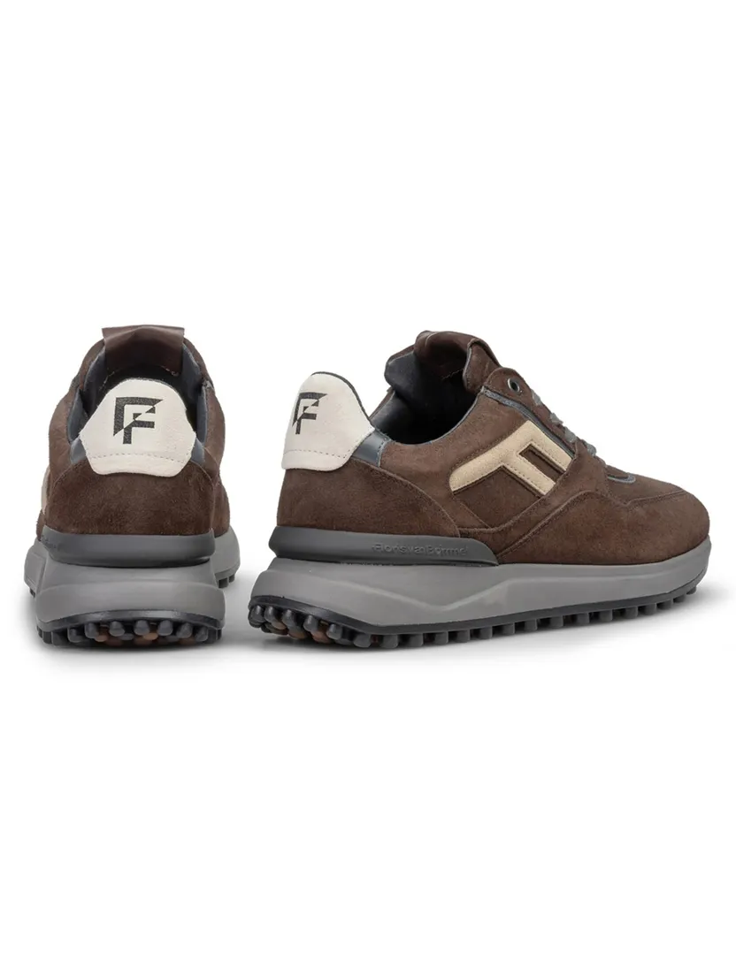 Schoenen Floris van Bommel Noppi bruin suede