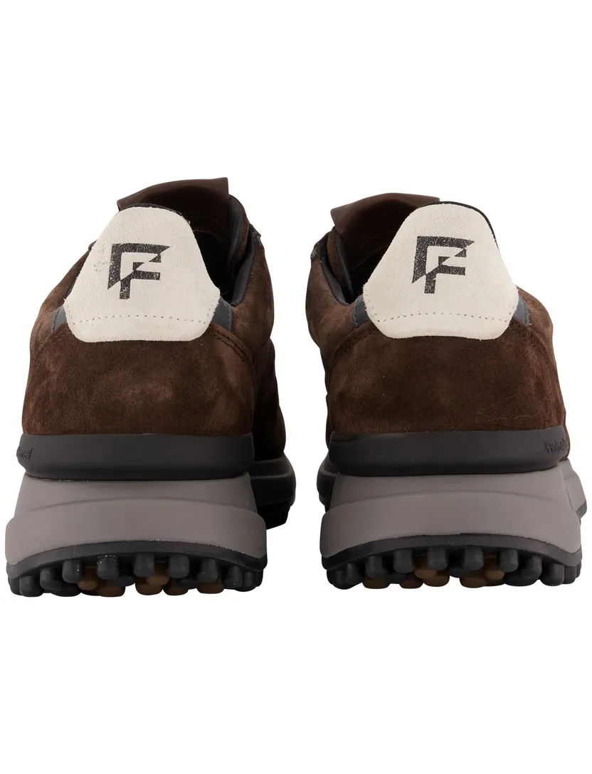 Schoenen Floris van Bommel Noppi bruin suede